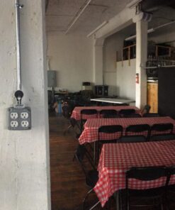 Red Gingham Plastic Tablecloth Roll With Cutter, 100' x 52" - Heavy Duty Party Table Cloth In Self Cutting Box - For Picnics, BBQs, and Birthday Parties - By Clearly Elegant Gingham Red 42 81QcgSl C7L