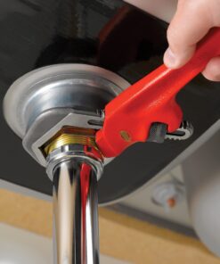 RIDGID 31305 Model E-110 9.5" Offset Hex Jaw Pipe Wrench, Red, Made in The USA 35 81QdaTuQqKL