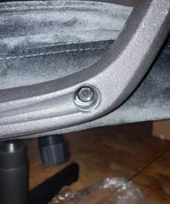 Amazon Basics Classic Office Desk Computer Chair - Adjustable, Swiveling, Ultra-Soft Microfiber, Lumbar Support, 28"D x 25"W x 43.5"H, Black 50 81QfGPHleGL