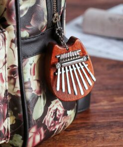 Alternative view of MIFOGE Mini Kalimba Thumb Piano 8Keys Wooden,Exquisite Finger Piano with Lanyard Waterproof Protective Box,Musical Instrument,Gift for Toddler Kid Child Valentines Adult Beginners Cat Wooden