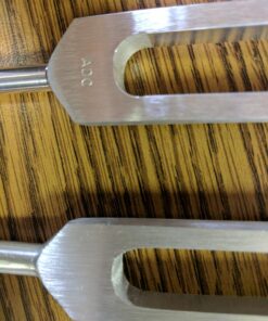 Alternative view of ADC-AD500 256 Hz Medical-Grade Tuning Fork Instrument with Fixed Weights, Non-Magnetic Aluminum Alloy