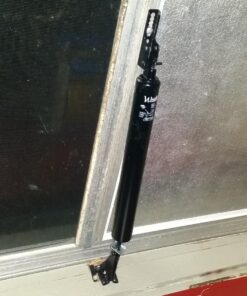 Wright Products - Standard Duty Pneumatic Screen and Storm Door Closer, Black 21 81QjuAP2o9L