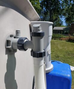 Intex Above Ground Plunger Valves with Gaskets & Nuts Replacement Part (2 Pack) 22 81QkG0gCR4L