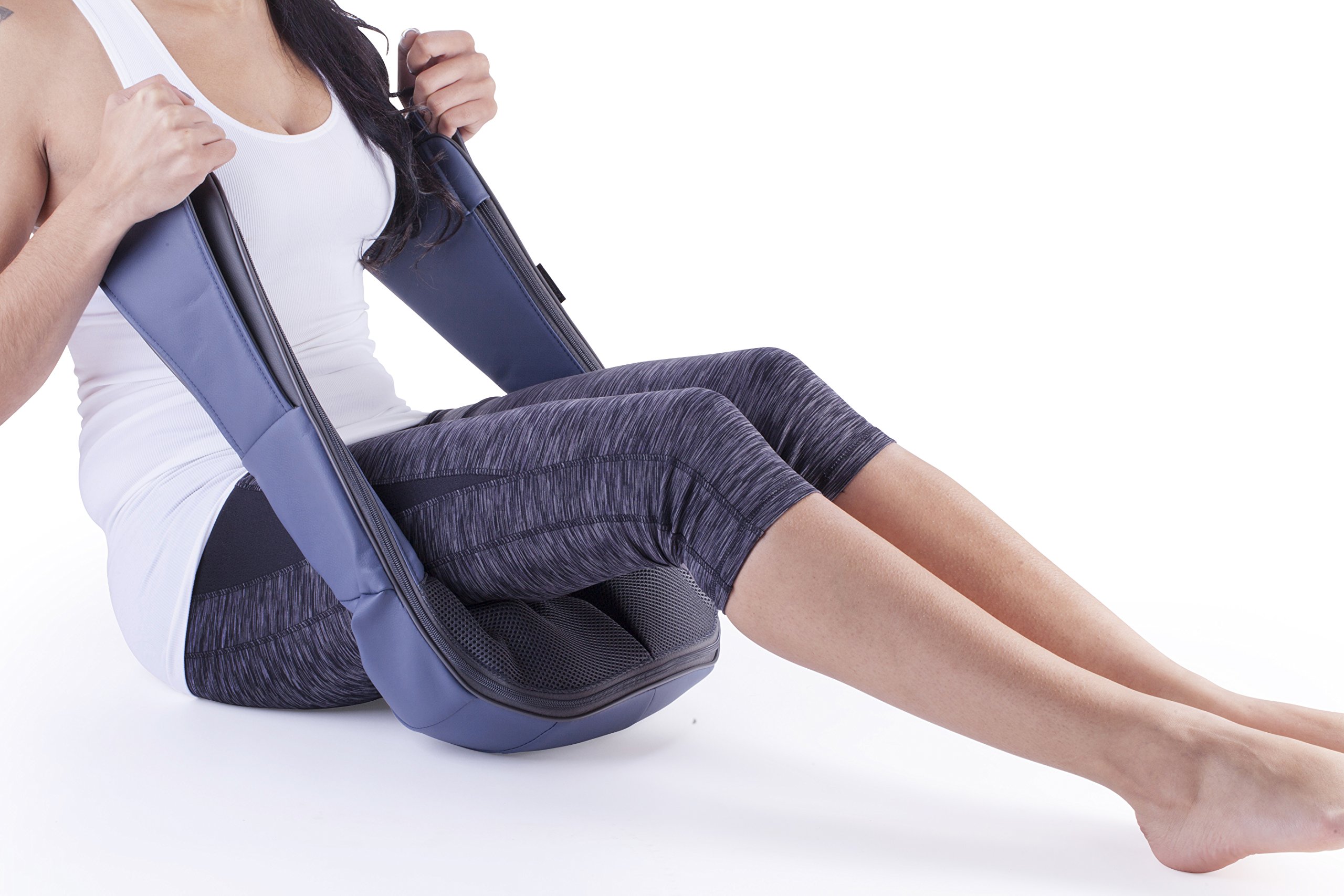 Bruntmor Cordless Rechargeable Neck & Back Pain Relief Products | Shiatsu Massager 3-D Deep Kneading Portable Full Body Massager Back Massager for Back Pain with Heat | Ideal for Relieving Shoulder 8 Bruntmor Cordless Rechargeable Neck & Back Pain Relief Products | Shiatsu Massager 3-D Deep Kneading Portable Full Body Massager Back Massager for Back Pain with Heat | Ideal for Relieving Shoulder - Image 8