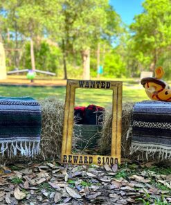 Beistle Wanted Photo Booth Fun Selfie Frame Western Party Supplies, 15.5" x 23.5", Multicolored 22 81Qo1UH6WSL