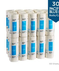 Pacific Blue Select 2-Ply Perforated Roll Paper Towels by Georgia-Pacific Pro; 100 Sheets Per Roll; 30 Rolls Per Case;white - 27300 White 30 rolls, 100 sheets per roll 10 81QoK9mf8wL