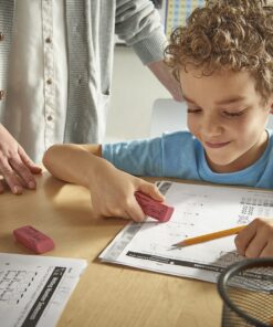 Paper Mate Pink Pearl Erasers, Medium, 24 Count 24 Count (Pack of 1) 8 81QqZuclMEL