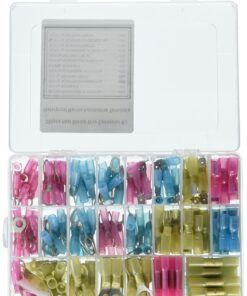 Alternative view of Electronix Express 250 Piece Heat Shrink Wire Connector Kit Waterproof Marine Automotive Terminals Set