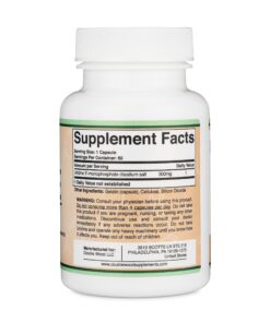 Uridine Monophosphate - Third Party Tested (Choline Enhancer, Beginner Nootropic) 300mg, Manufactured in USA (60 Capsules) Synergy with Alpha GPC Choline for Brain Health and Memory by Double Wood 60 Count (Pack of 1) 9 81Qs0lFRUzL