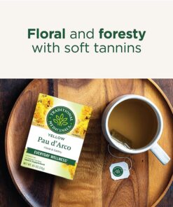 Alternative view of Traditional Medicinals Yellow Pau d’Arco Herbal Tea, Contributes to a Healthy You, (Pack of 1) - 16 Tea Bags 16 Count (Pack of 1)