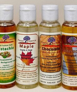 FLAVOR ESSENCE CUSTOM 5 PACK CASE -UNSWEETENED NATURAL FLAVORS ~Any Combination of Flavors You Want. 9 81QtFIOA2cL