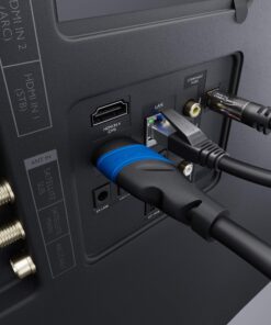 HDMI Cable 4K – 30ft – with A.I.S Shielding – Designed in Germany (Supports All HDMI Devices Like PS5, Xbox, Switch – 4K@60Hz, High Speed HDMI Cord with Ethernet, Black) – by CableDirect 30 ft 21 81QtZP7lWdL 1