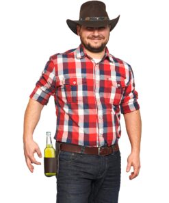 GreatGadgets Classic Beer Holster, Leather, Espresso Brown 18 81QvBVi8yL