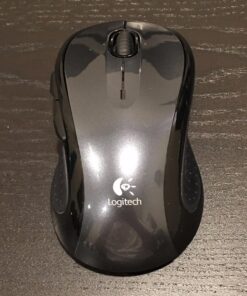 Logitech M510 Wireless Computer Mouse – Comfortable Shape with USB Unifying Receiver, with Back/Forward Buttons and Side-to-Side Scrolling, Dark Gray 38 81Qw5NZGHjL