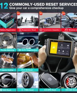 2023 FOXWELL NT726 OBD2 Scanner All System 12 Services Car Diagnostic Scanner Lifetime Free Update Car Scanner ABS Bleeding/Oil/EPB/SAS/D-P-F Regen/TPMS/Throttle Reset Code Reader, Android 9.0 34 81QwbnCz4hL