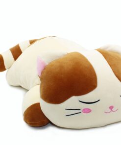 Vintoys Very Soft Cat Big Hugging Pillow Plush Kitten Kitty Stuffed Animals Brown 23.5" 18 81QxHBTDmiL