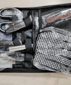 Camp Kitchen Cooking Utensil Set Travel Organizer Grill Accessories Portable Compact Gear for Backpacking BBQ Camping Hiking Travel Cookware Kit Water Resistant Case (Green 13 Piece Set) Green 31 81QywNklSgL