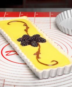 Fat Daddio's PFT-1375 Rectangle Fluted Tart Pan, 13.75 x 4.25 Inch 13 81QzqxYcLDL