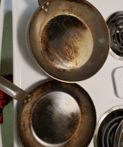 de Buyer MINERAL B Carbon Steel Fry Pan - 10.25” - Ideal for Searing, Sauteing & Reheating - Naturally Nonstick - Made in France 10.25" 46 81QzsSLY24L