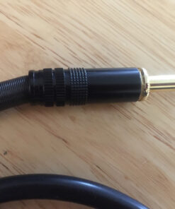 Monoprice XLR Male to 1/4-Inch TRS Male Cable - Gold Plated, High Fidelity and Eliminate Noise in the Recording Studio and On Stage, 16AWG, 6 Feet, Black 6Ft 27 81R suyBF8L