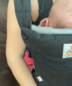 Ergobaby Easy Snug Infant Insert, Grey, Premium Cotton 21 81R0 qO8JL