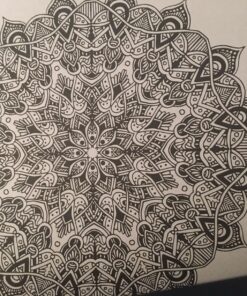 Mandala Coloring Book: 100+ Unique Mandala Designs and Stress Relieving Patterns for Adult Relaxation, Meditation, and Happiness (Magnificent Mandalas) Paperback, Large Print 82 81R0TCfJpWL