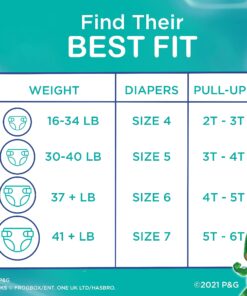 Pampers Easy Ups Boys & Girls Potty Training Pants - Size 5T-6T, 84 Count, Training Underwear 33 81R0q9eT2L