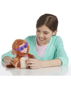 FurReal Friends Baby Cuddles My Giggly Monkey Pet Standard Packaging 9 81R2adnPJqL