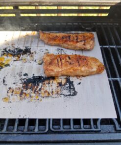 Kona Copper Grill Mats - Ultimate Grill Mats for Outdoor Grill, Nonstick, BBQ Grill Mat for Gas, Pellet, & Charcoal Grills, The Essential BBQ Mat for Every Grilling Enthusiast. Set of 2, 0.30mm Thick 29 81R5mDJGk9L