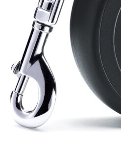 FLEXI New Classic Retractable Dog Leash (Cord), 26 ft, Small, Black Small Cord, 26-Feet 10 81R6Aq1bRZL