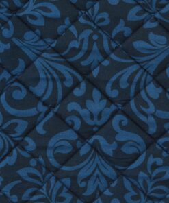 Homewear 8-Piece Hudson Damask China Storage Container Set, Navy 16 81R70ARokpL 1