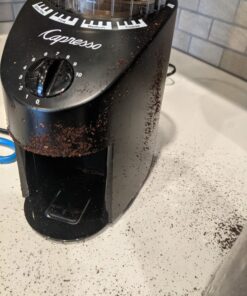 Capresso Infinity Burr Grinder Black 54 81R7U3ylUlL