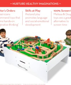 Melissa & Doug Solid Wood Project Workbench Play Building Set - STEAM Toy, Wooden Kids Work Bench, Toy Tool Bench 28 81R83i6gL