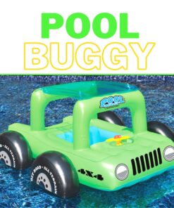 Swimline Inflatable Pool Buggy Float Green Buggy Car Pool Float 8 81RA76QKbhL