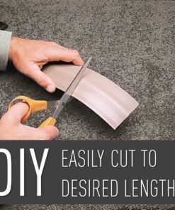 C2G Legrand Overfloor Duct, Ivory, (60 Inches) Wiremold Floor Management Kit, Corduct, Cord Protector, Wire Organizer and Hider, Rubber Cable Cover and Concealer, CDI-5, 5 Feet 5 ft 22 81RAStfZF9L