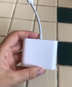 USB C SD Card Reader for Mac/iPhone 15/iPad, 3-Slot USB C to CF/SD/TF Card Reader Supports Compact Flash/Micro SD Card Compatible with MacBook Pro/Air iMac M1 M2 Android Galaxy S21 S22 S23(White) White(3 in 1) 16 81RBHK7Q07L