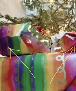 Amazon Basics Double Sided Tape with Dispenser, Narrow Width, 1/2 x 252 inches, 3-Pack, Translucence 26 81RDLmNAlUL