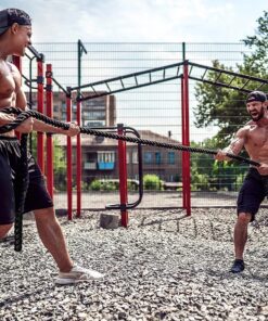 ZENY Exercise Battle Rope 1.5/2 Inch Diameter 30ft/40ft/50ft Length Poly Dacron Workout Exercise Training Rope Core Strength Muscles Building Conditioning Rope Home Gym Equipment 1.5''x30ft 24 81RE5VsMqRL