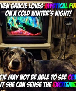 Mystical Fire Flame Colorant Vibrant Long-Lasting Pulsating Flame Color Changer for Indoor or Outdoor Use 0.882 oz Packets 6 Pack 28 81RFfkEdatL 1