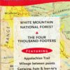 White Mountains Trail Map: New Hampshire & Maine