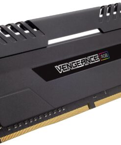 CORSAIR VENGEANCE RGB 32GB (4x8GB) DDR4 3000MHz C15 Desktop Memory - Black RGB - Black 32GB (4x8GB) 26 81RIlUGg7NL
