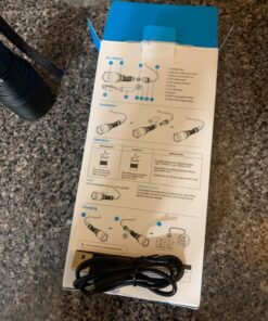 Anker Rechargeable Bolder LC90 LED Flashlight, Pocket-Sized Torch with Super Bright 900 Lumens CREE LED, IPX5 Water-Resistant, Zoomable, 5 Light Modes 50 81RIxzXOKFL