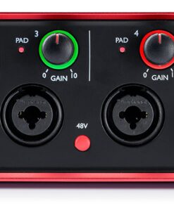 Focusrite Scarlett 18i8 (2nd Gen) USB Audio Interface with Pro Tools | First 14 81RJ0uJoDTL