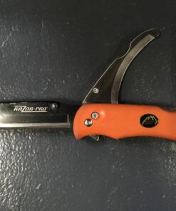 OUTDOOR EDGE 3.5" RazorSafe Replacement Knife Blades, 6 Pieces 3.5'' Drop-Point 6 Piece Pack 17 81RJE4Q71dL