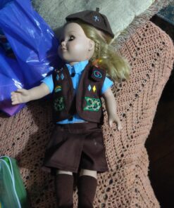 Emily Rose 18-inch Doll Clothes Modern 4-Piece Girl Scout Brownie-Inspired Uniform | Gift Boxed! | Compatible with 18" American Girl Dolls 30 81RJSwCCEhL
