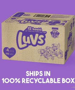 Luvs Diapers - Size 5, 172 Count, Paw Patrol Disposable Baby Diapers 15 81RJgr0TGnL