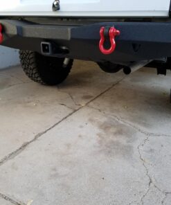 Smittybilt 13047R D-Ring Shackle 3/4" Threaded Pin 4.75 Ton Rating Red 3/4" Gloss Red 28 81RKEQuQ19L