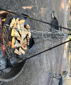 Stansport Heavy-Duty Steel Cooking Tripod (15997) 47 81RMH4lDdKL