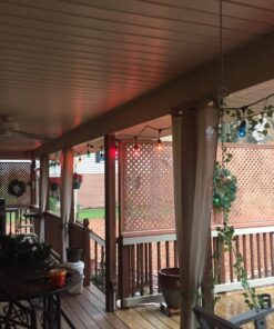 Novelty Lights 25 Pack S14 Outdoor Patio Edison Replacement Bulbs, E26 Medium Base, Multi, 11 Watt 25 Count (Pack of 1) 47 81ROHlmbeUL