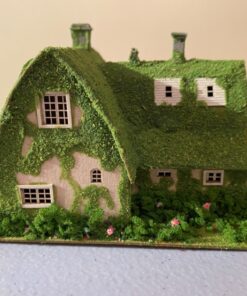 Totoro 1/150 Studio Ghibli Series Kiki's Delivery Service Kiki and Gigi's House (Okino House) MK07-22 Paper Craft 46 81ROd42TMwL